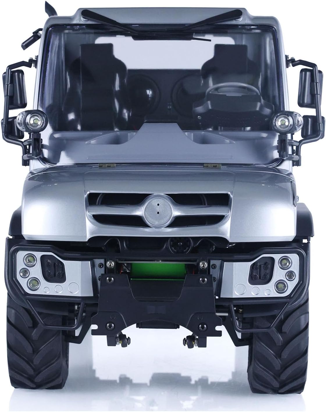 U423 1/10 4X4 4WD Radio Control Off-Road Vehicles RC Crawler Car Two Speed Transmission Full-Metal CNC Climbing Cars Hobby Grade Model for Adult