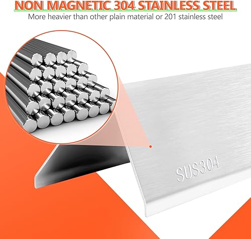 Miniatura 5 de QuliMetal Barras aromatizantes SUS304 de 15.3 pulgadas para parrillas Weber Spirit E-210, Spirit 200, GS4 Spirit II 200, Spirit II Serie E-210 con