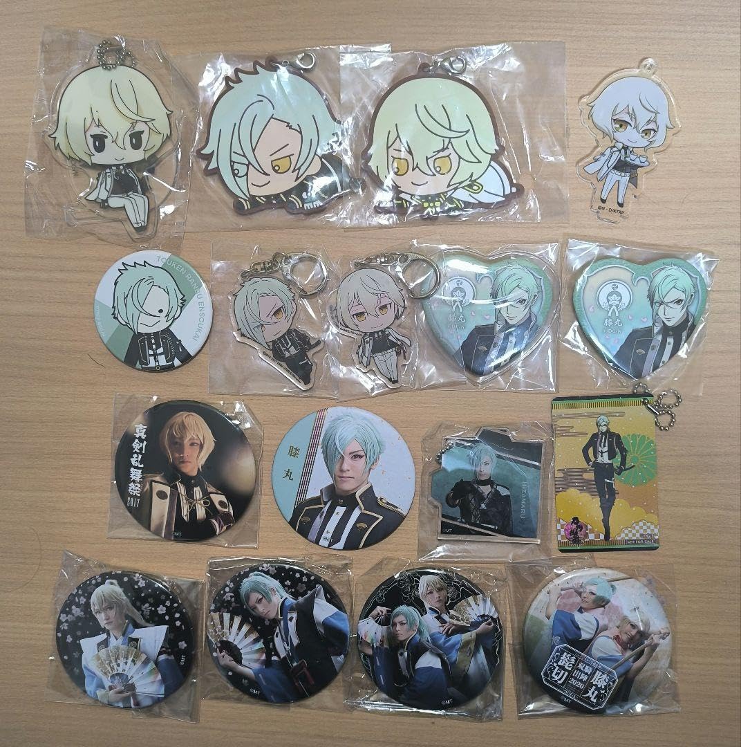 Amazon.co.jp: 刀剣乱舞 刀ミュ 源氏 グッズ セット 膝丸 髭切 高野洸 
