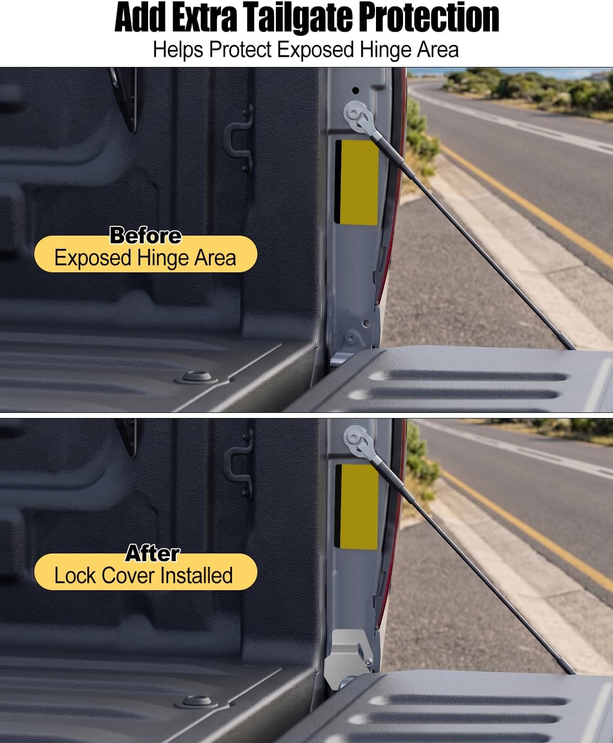 Tailgate Anti-Theft Lock Fit for Toyota Tundra 2022-2026