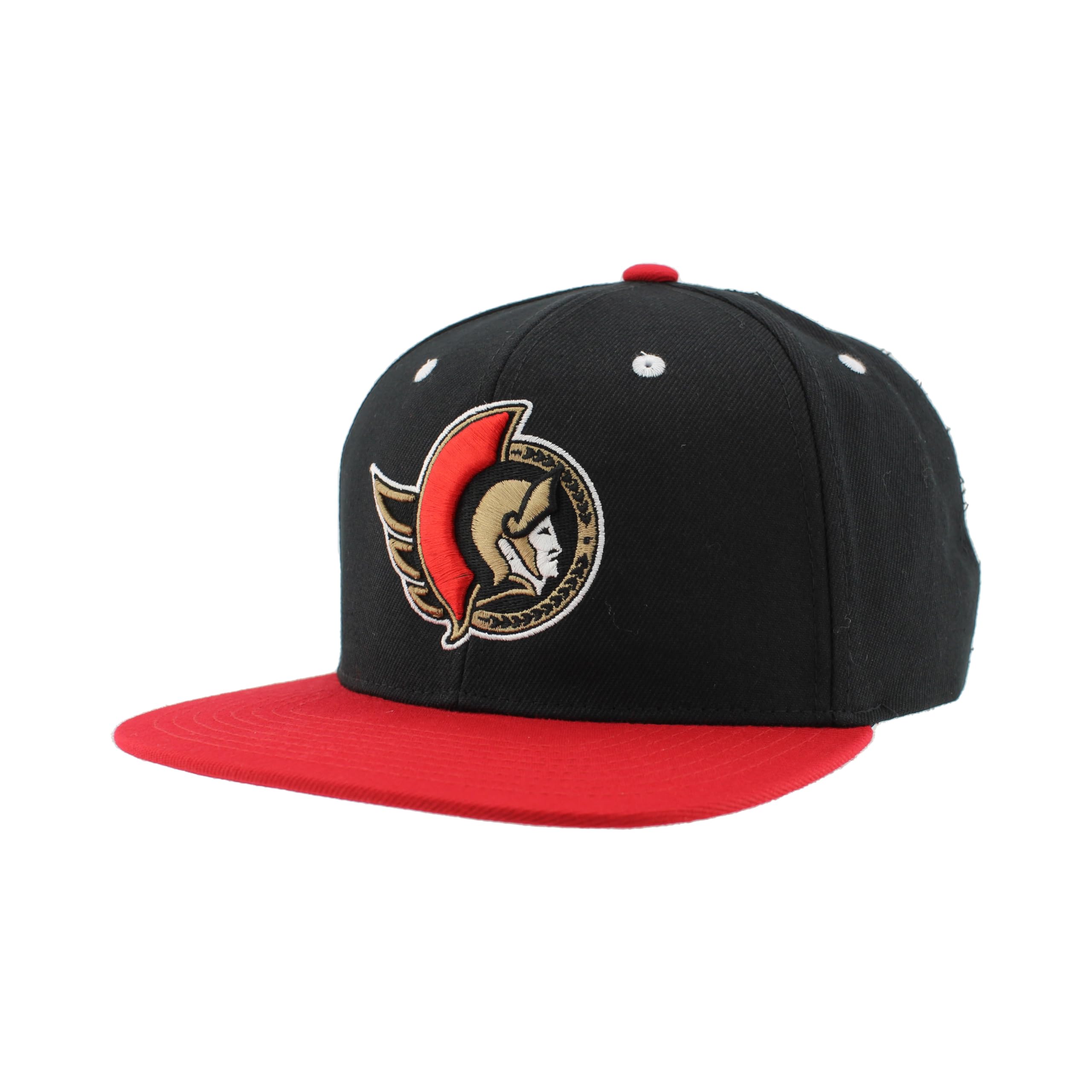 ZHATS Standard NHL Officially Licensed Adjustable Snapback Hat Flat Bill Z11 Icon Two Color