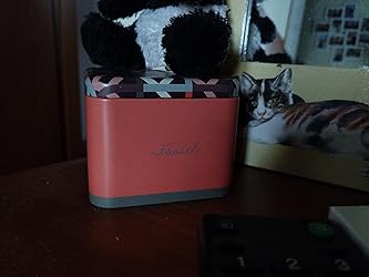 Collana Fossil Donna In Acciaio Oro Rosa Con Ciondolo Cuore E Cristalli - 40 Cm + Estensione - Foto 10