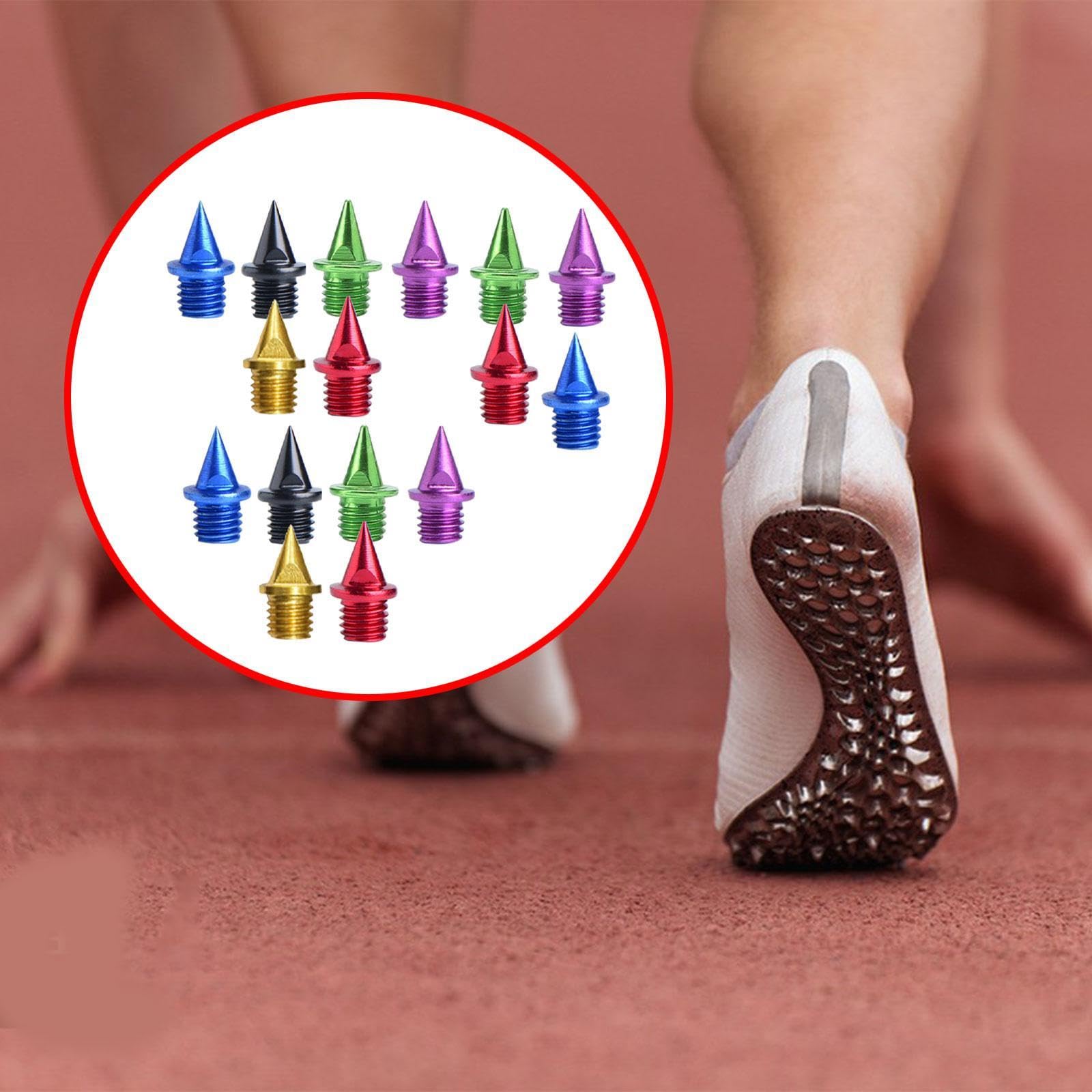 Perfeclan 16x chiodi da corsa per leggera chiodi di ricambio per scarpe da pista, chiodi per scarpe da pista per competizione all'aperto - 3