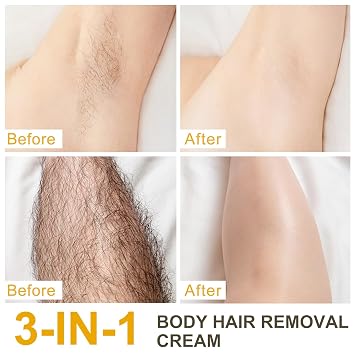 SUMAX Hair Removal Cream for Women 50G Travel Size Depilatory Cream Painless Facial Hair Removal Cream for Sensitive Skin Body Cream Hair Remover for Bikini, Arms, Legs, Underarm Hair Removal - 1 Pack