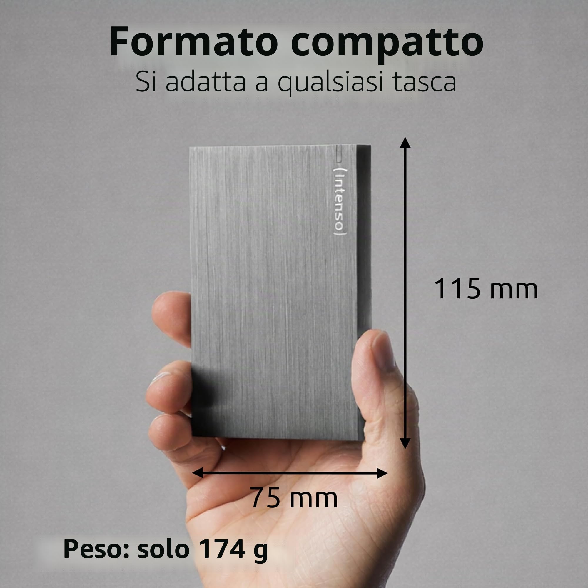 HDD Intenso compatible 2,5 2TB Black ext