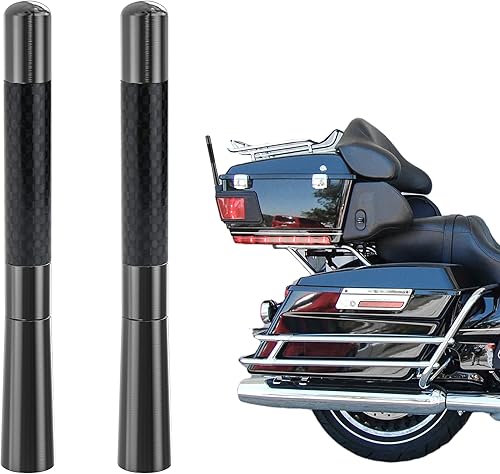 Paquete de 2 antenas de repuesto de 4.7 pulgadas para motocicleta Harley Davidson 1989-2021 Touring Electra Glide Road Glide Tour Ultra Classic