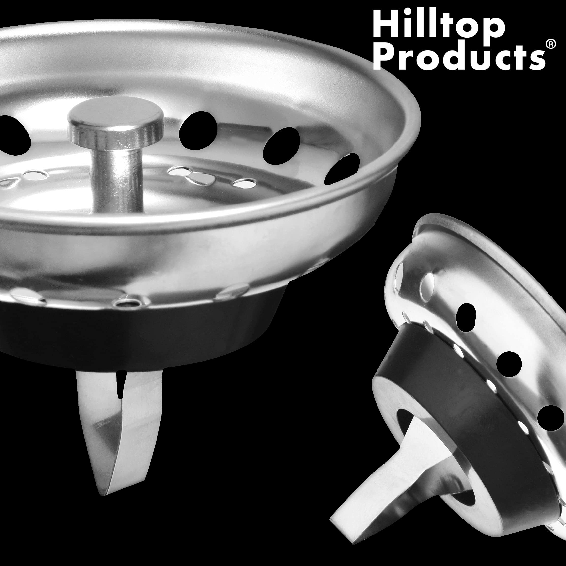 Strainers For Kitchen VARNA Kitchen Sink Basket Strainer Replacement ...