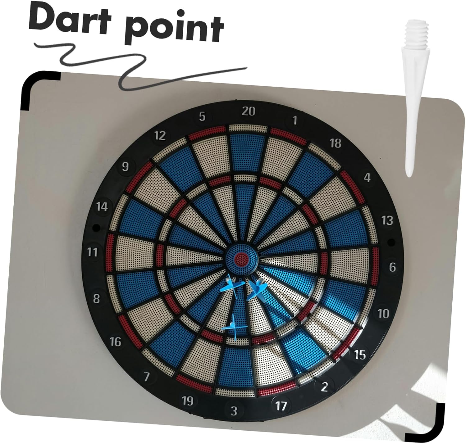 100pcs Soft Tip Dart Replacement Points Wear-Resistant Tips for Electronic Creative Design for Unique Play for -Term Use and Practice