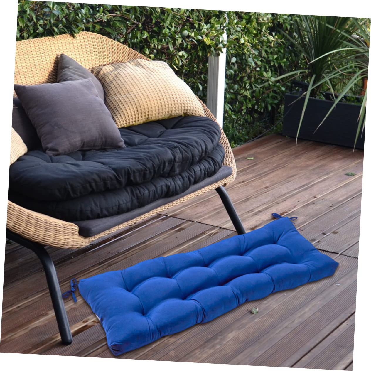 2 piece outdoor seat cushions