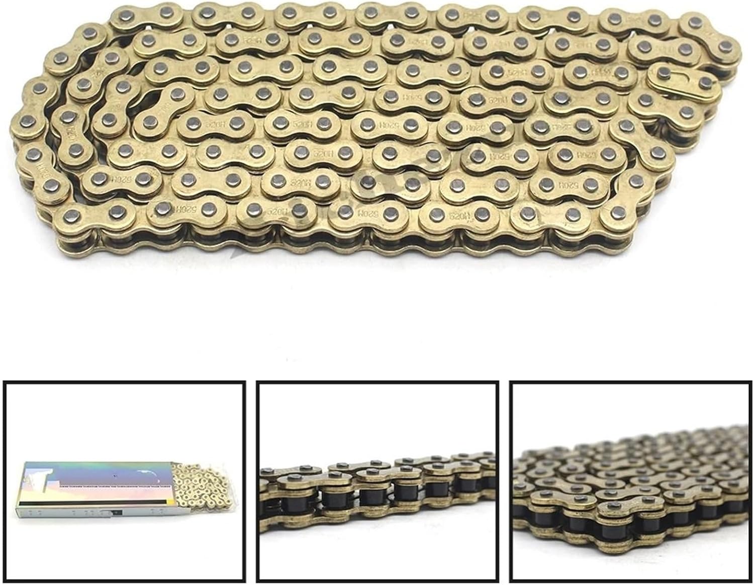 バイクの駆動チェーン バイクチェーン 520 525 530 120L ホンダに適合