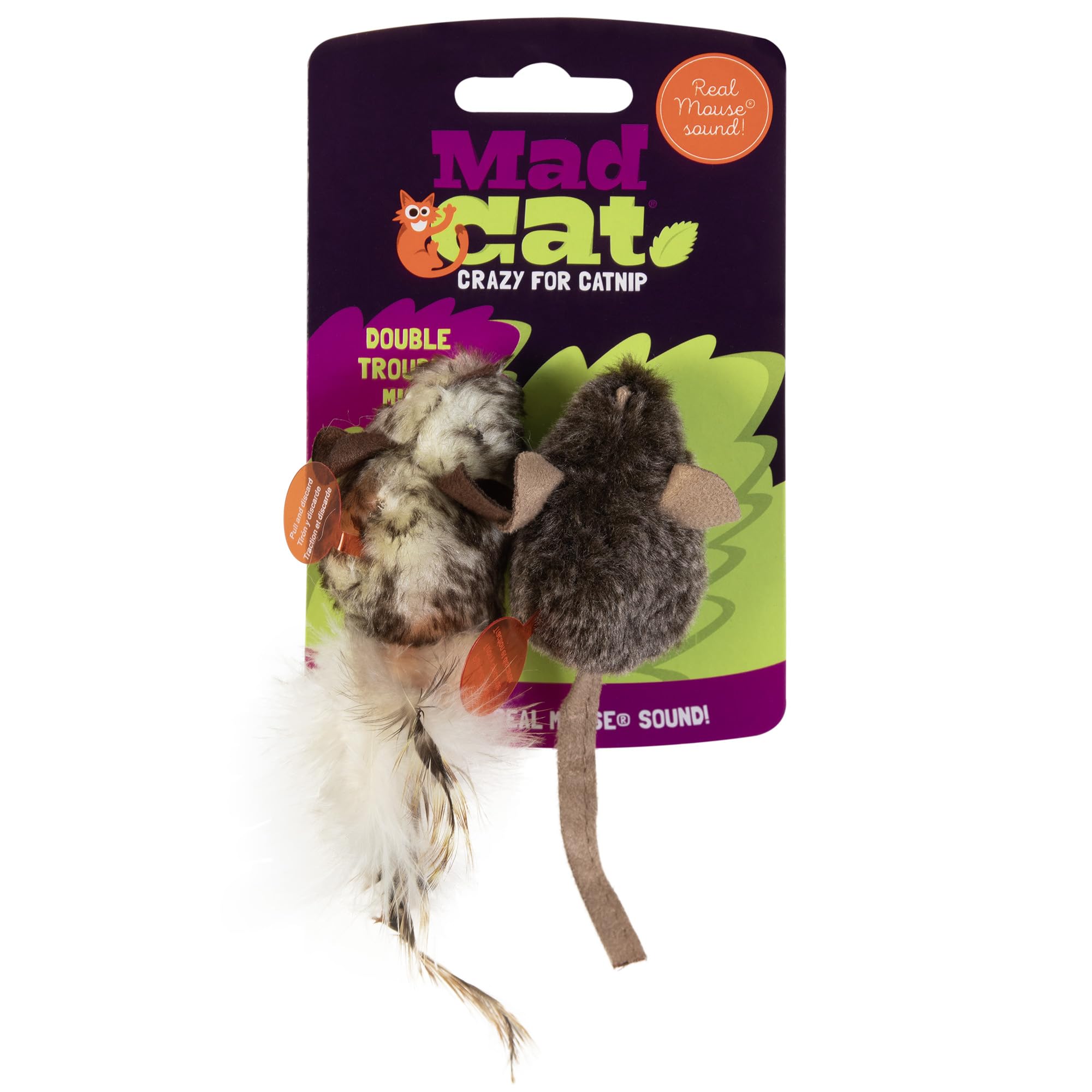 Jouet chat herbe à chat Mad Cat pour animer les après-midis de votre animal