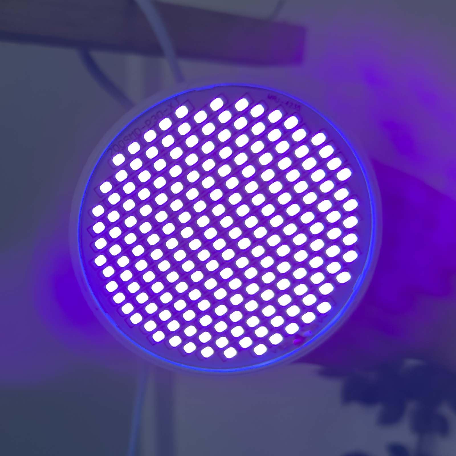Żarówka LED UV do roślin domowych, pełne spektrum UVA/UVB 300-400 nm, stymulator chlorofilu i owocowania kwitnienia, energooszczędna lampa ultrafioletowa do hydroponiki i szklarni