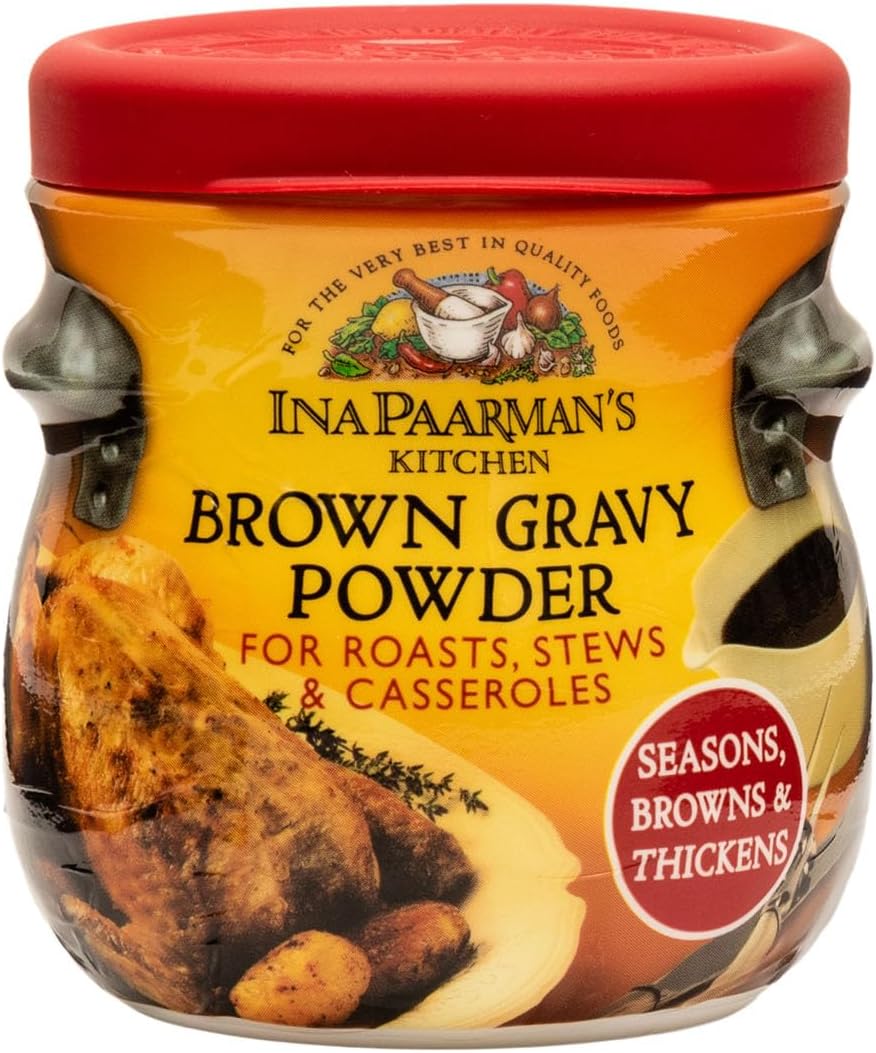 Ina Paarman's KitcheBrown Gravy Powder For Roasts, Stews & Casseroles 150g