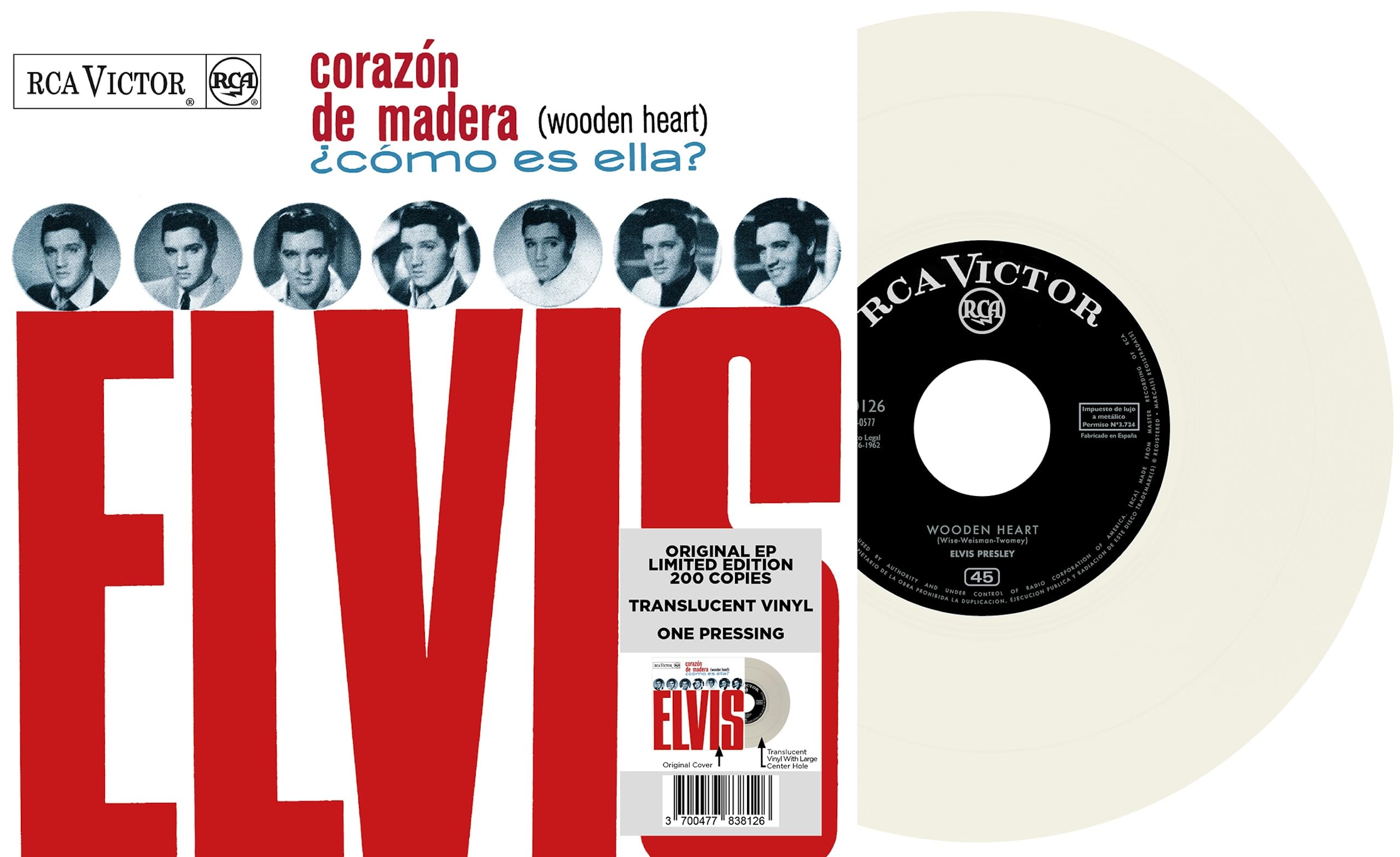 CORAZÓN DE MADERA (TRANSLUCENT VINYL) [VINYL]