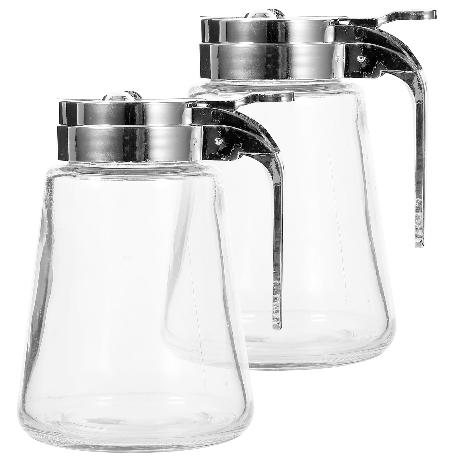 Dispensador de jarabe para café COLLBATH de vidrio, ideal para barbacoas y desayunos en casa