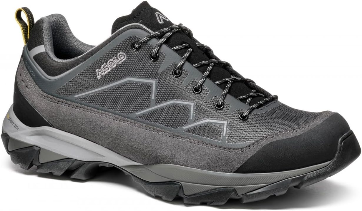 ASOLO Men's ACADIA GTX Lightweight Breathable Water-Resistant Suede/Nylon Hiking Trekking Boots with High-Traction Outsole