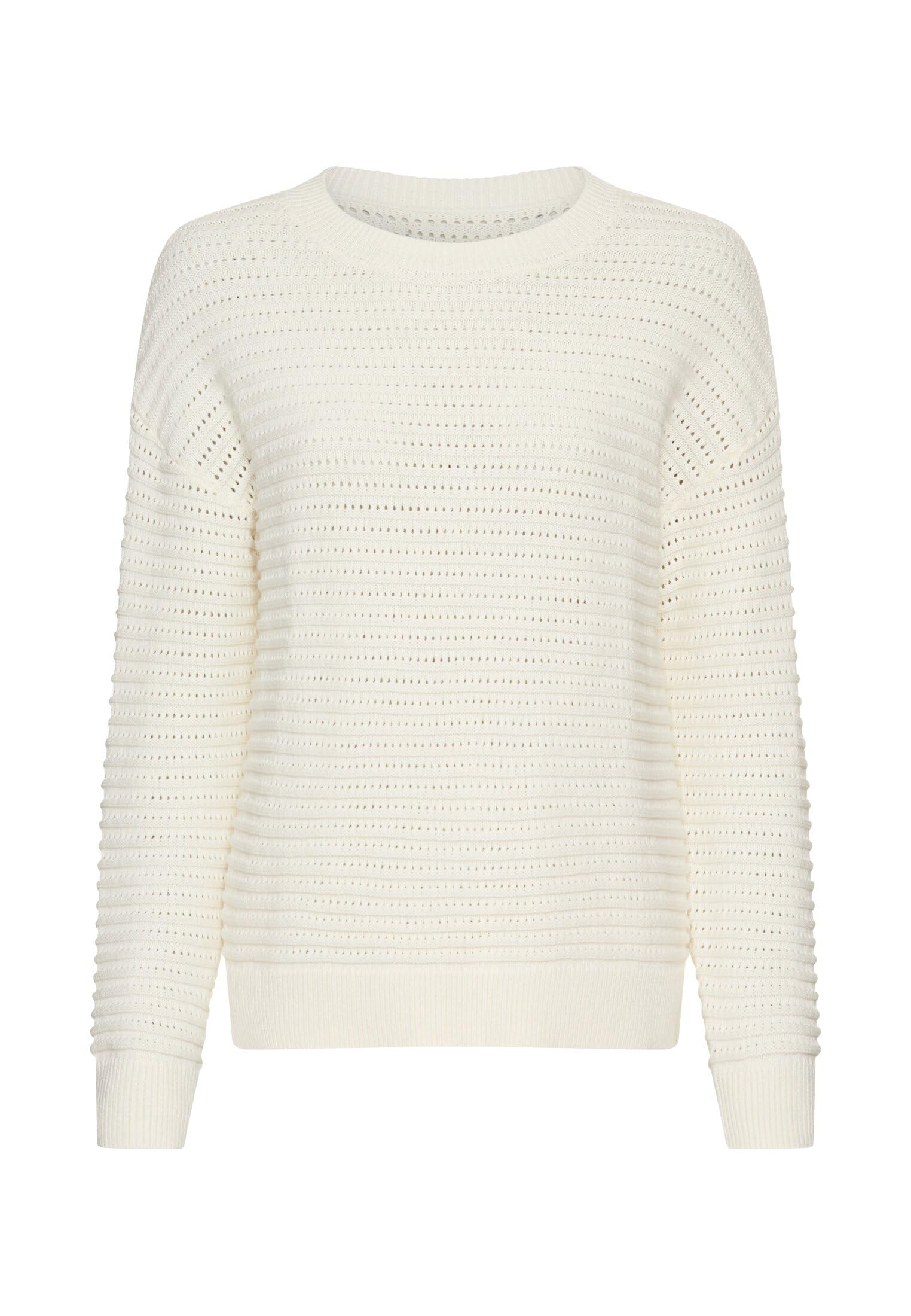 camel active Women's 309526-6k83 Pullover Sweater, Milk-White, L