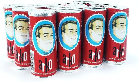 ARKO Klasik Tıraş Sabunu 12'li Paket (75gr x 12)