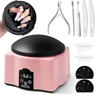 Automatic Upgraded Gel Nail Polish Removal Electric Steam Nail Remover Machine Set, Various Nail Gel Nail Chips Without Harming Hands Nail Art Tools Nail Remover Tools Set
