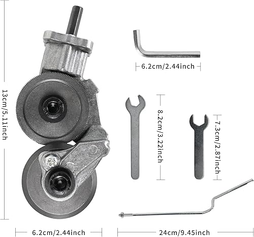 Miniatura 2 de Cortador de placa de taladro eléctrico, tijeras de taladro, cortador de accesorios, herramienta de corte de chapa de metal Nibbler, tijeras de