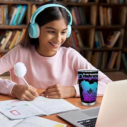 Miniatura 8 de Regalo de cumpleaños para hija, regalos para hija, regalos para hija, vasos de 20 onzas, regalos de cumpleaños para hija adulta, regalos para hija