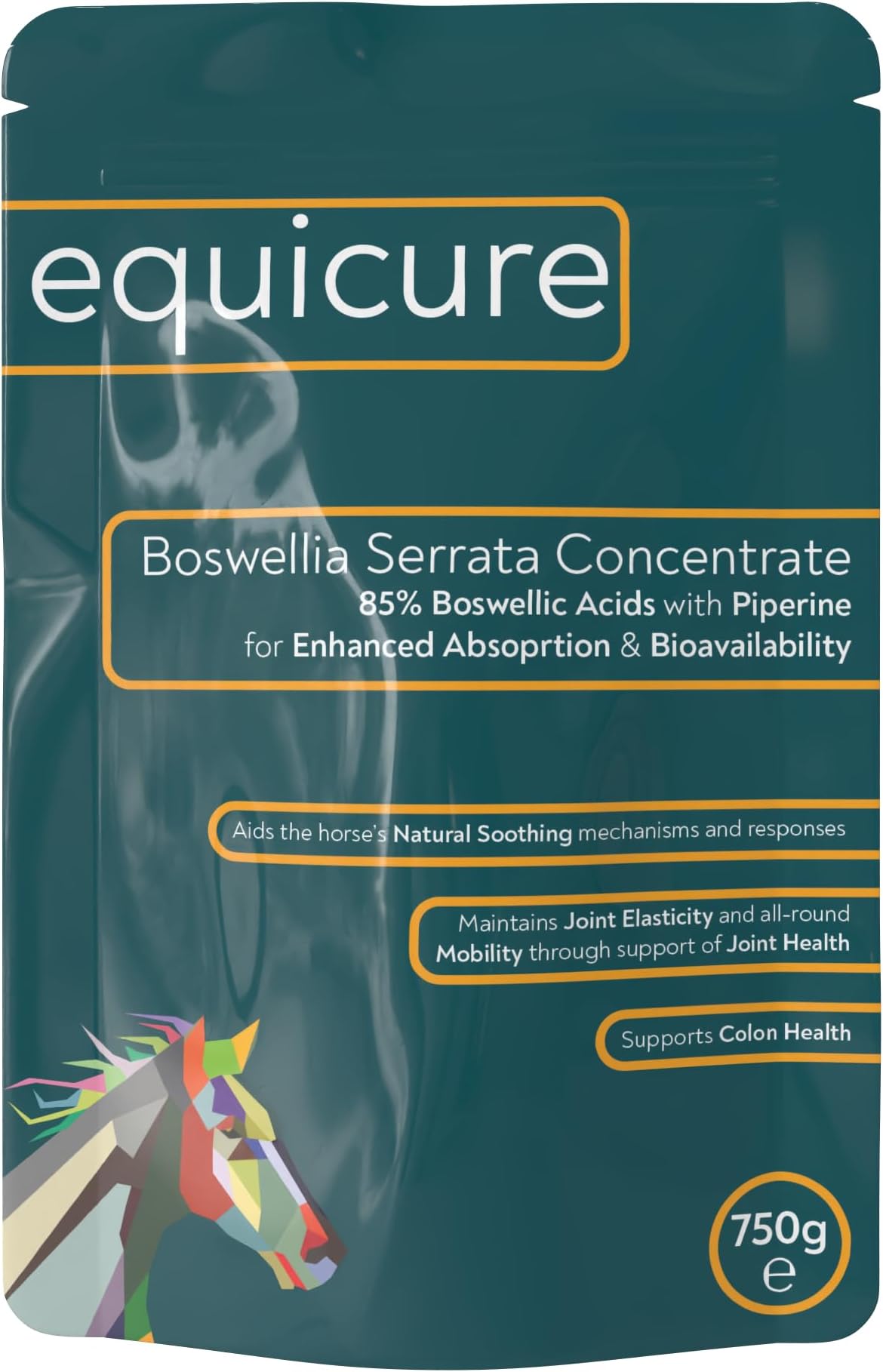 Boswellia Serrata Concentrate For Horses with 85% Boswellic Acid (750g Refill)