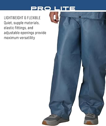 FROGG TOGGS Men's Pro Lite Rain Suit, Waterproof Rain Jacket and Pant Set