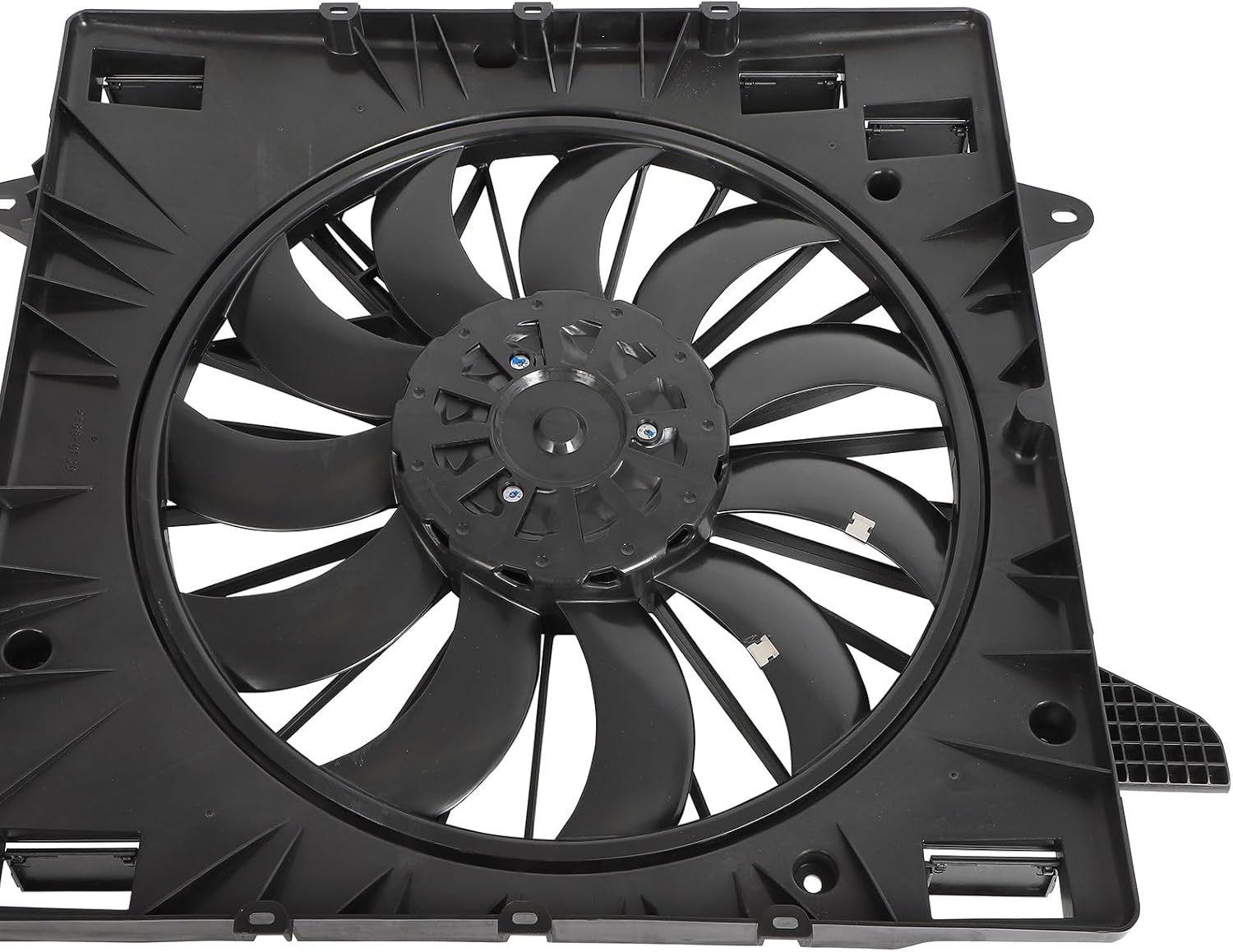 GM3115321 Engine Radiator Cooling Fan Assembly Compatible with 2020-2022 for Chevy Blazer 3.6L 2020-2024 for Cadillac XT6 3.6L 2020-2023 for GMC Acadia 3.6L Condenser Fan Assembly