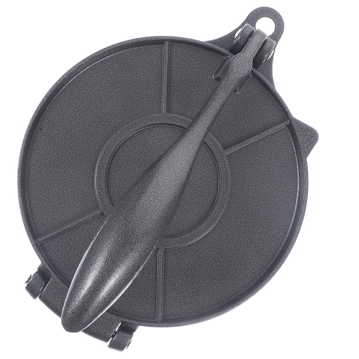 Gatuida Utensile Bisogno Facile di Mattarello senza Pulire da e da Cucina in Pressa di Tortillas Farina Alluminio Nero per Uso Domestico e Professionale