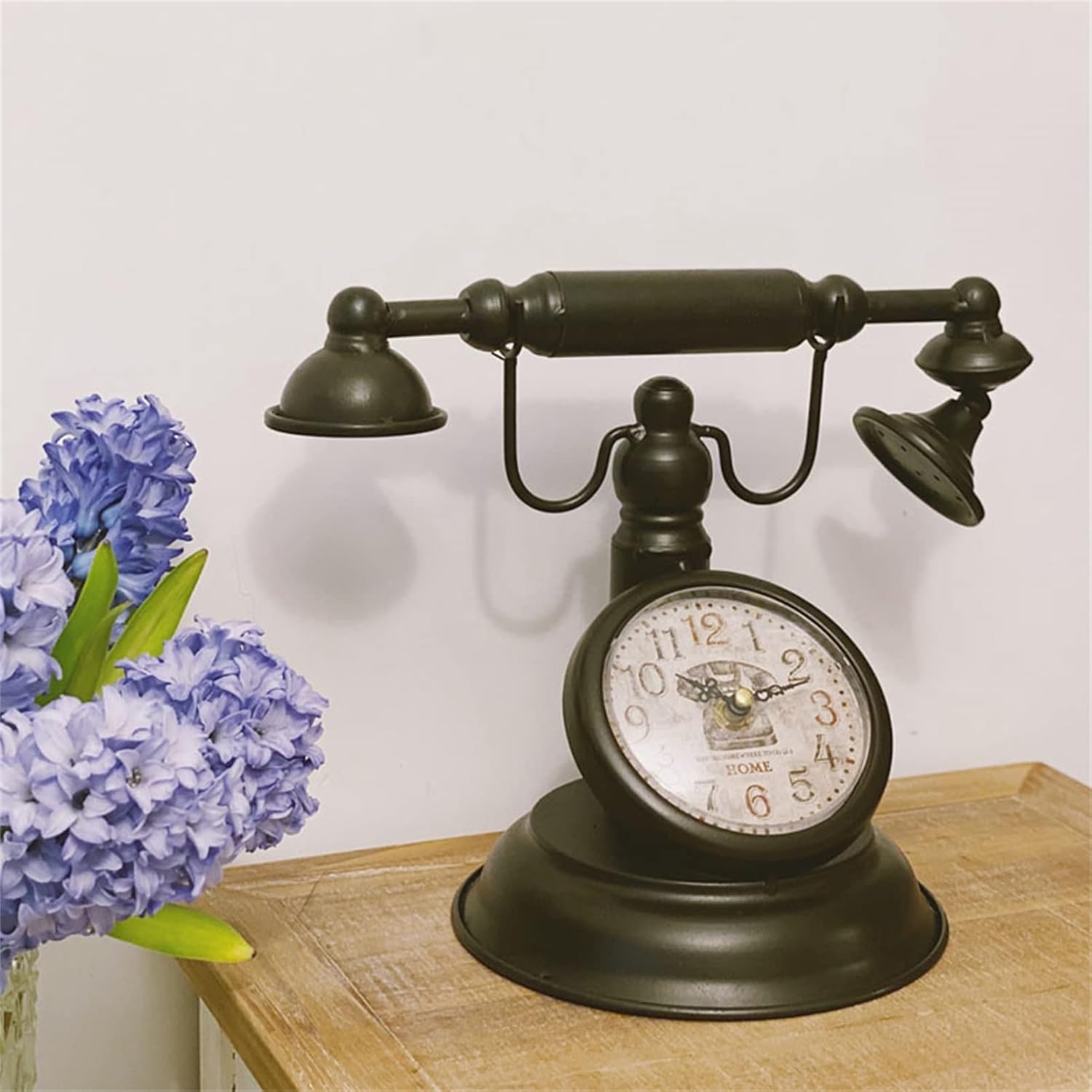 Decorative Telephones Antique Phone Props - Creative Vintage Decorative Phone - Cafe Bar Window Decoration Home Decor（Army Green）