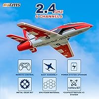 Vista 2 de Fms Avión Rc para adultos EDF Jet Control remoto Avión Futura V3 3.150 in Ventilador conducido 12 aspas 6 canales Rc Aviones PNP