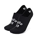 Levi's LS403 Men's Cotton Stretch No Show Non Terry Silicon Anti Slip Socks (Pack of 3) gallery image