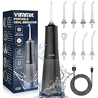 Vimmk Irrigatore Orale Senza Fili, Idropulsore Dentale ad Acqua con Irrigatore Orale