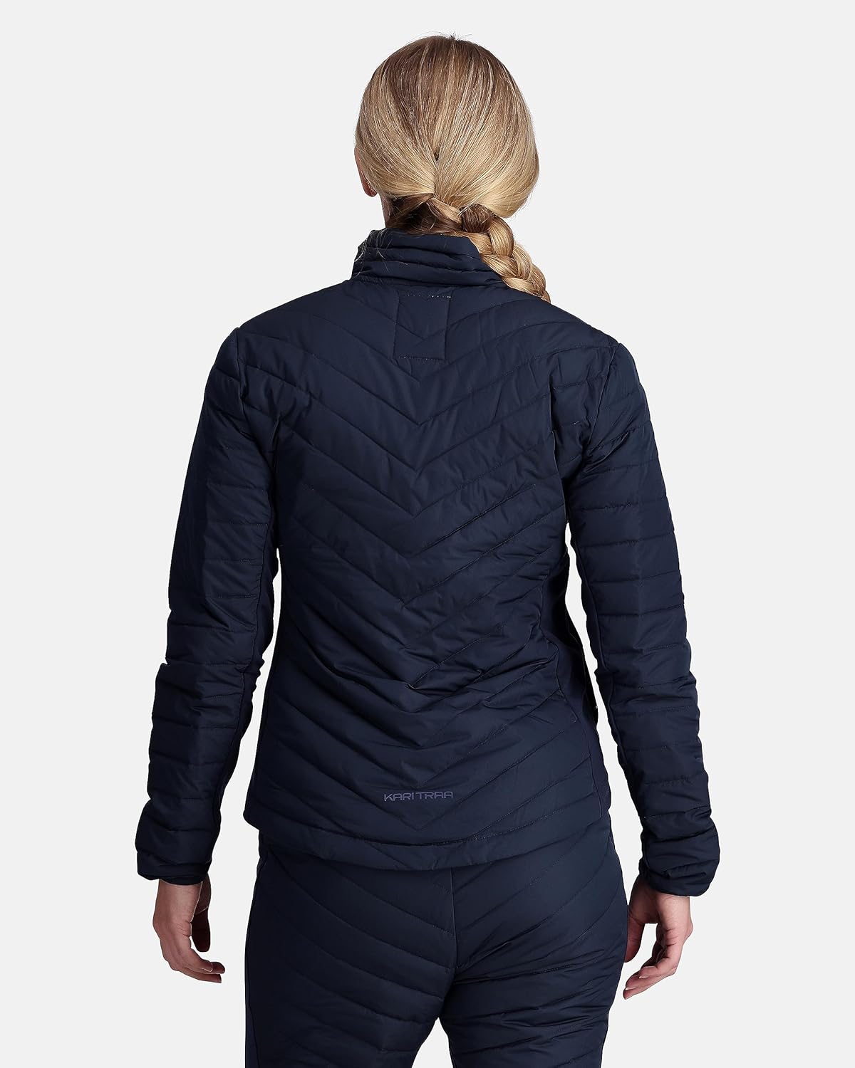 Kari Traa Eva Women's Lightweigh Down Jacket, Water-Resistant Down Sweater, Secure Hand Pockets, Front Zip Design