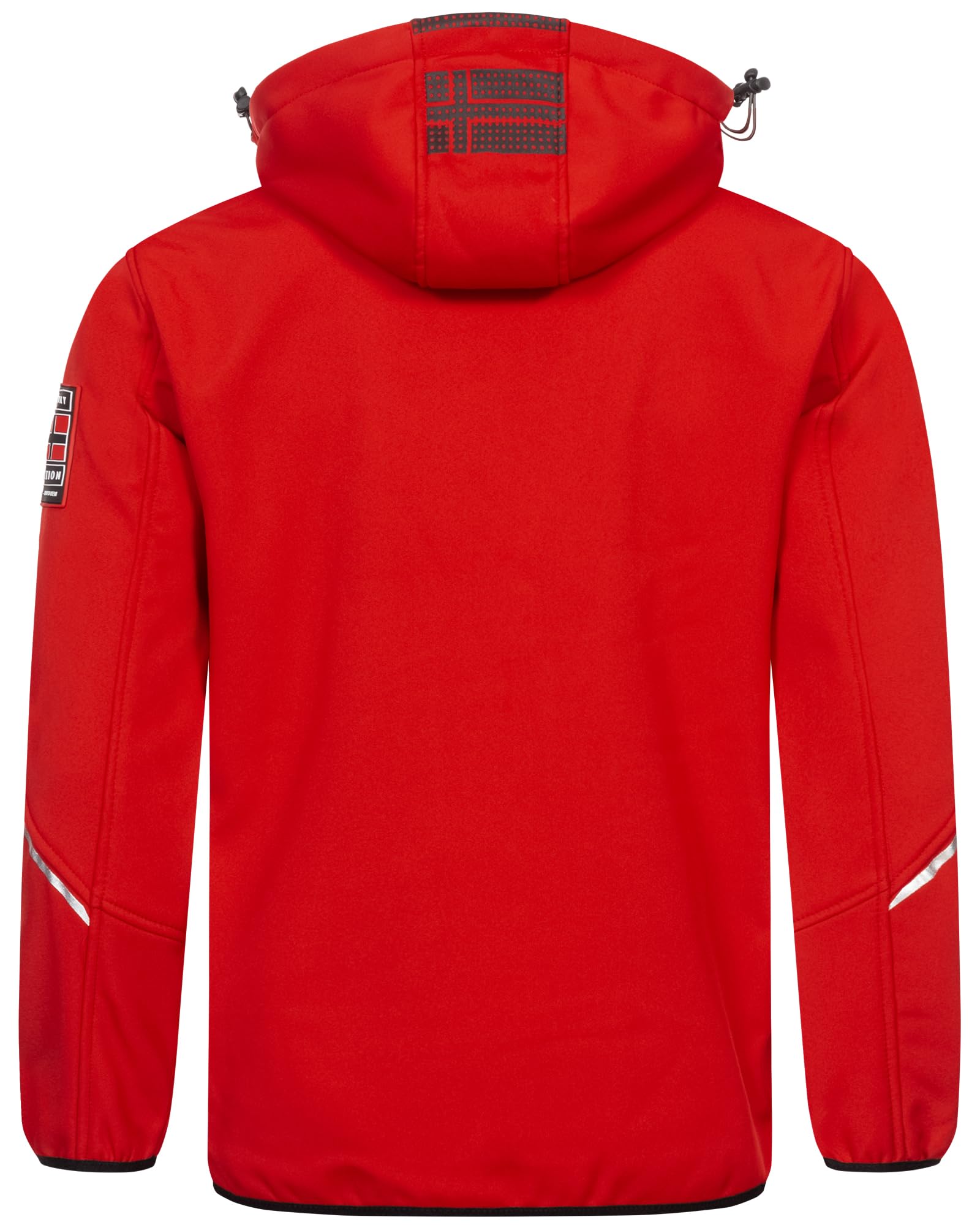 Geographical Norway Męska kurtka przejściowa, kurtka softshell, wiatrówka, deszcz, wiosna, produkcja FVS