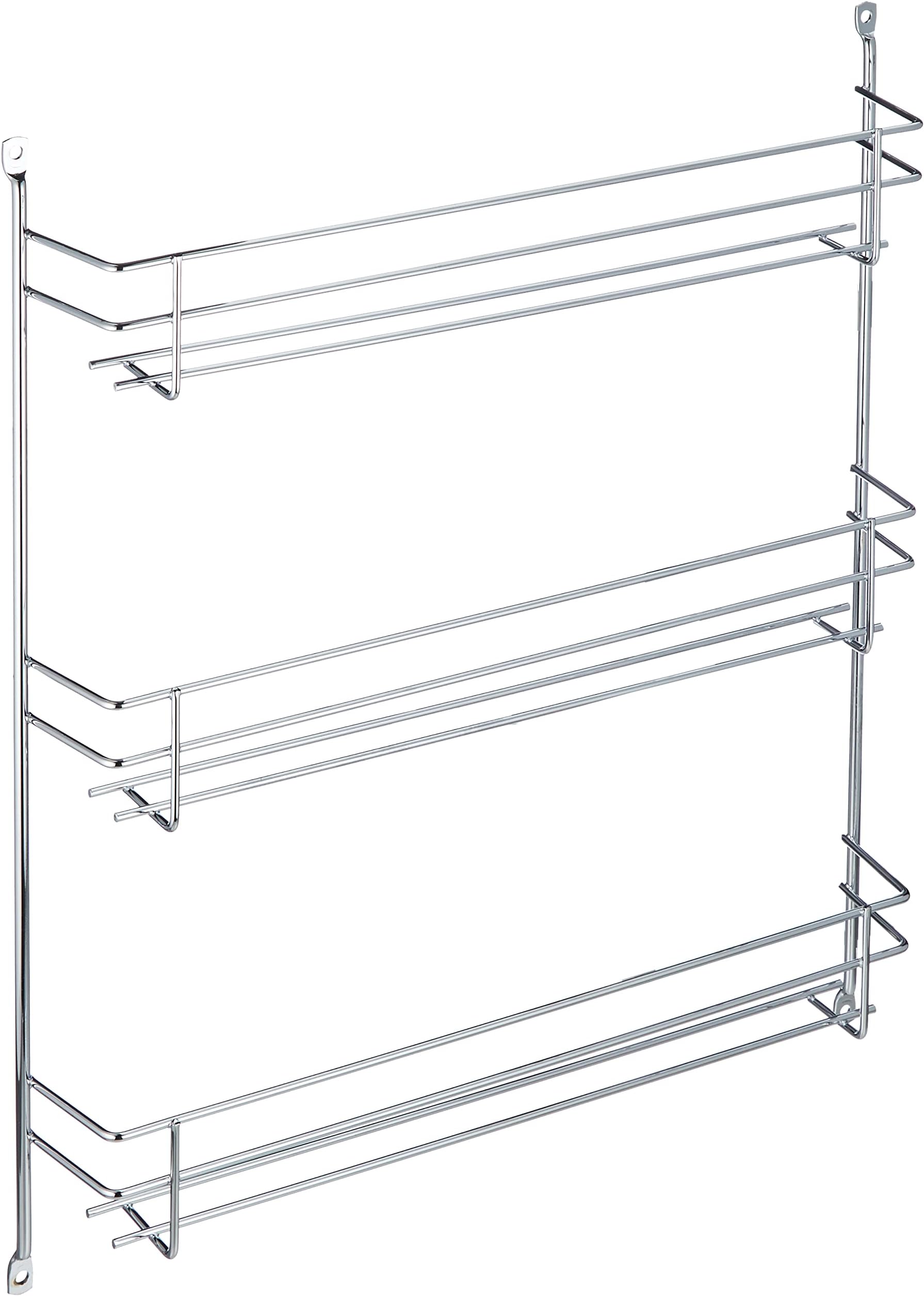 Ostmann 21 Chrome Spice Rack, Empty, Single Pack