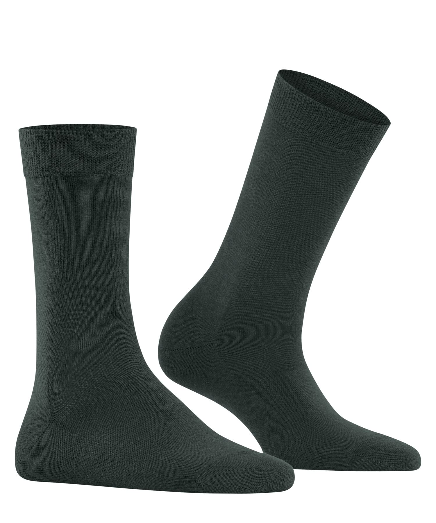 FALKE mujer Softmerino calcetines transpirable regulación del clima antiolores lana algodón plano delgado elegante costura plana en la zona de la punta 1 par