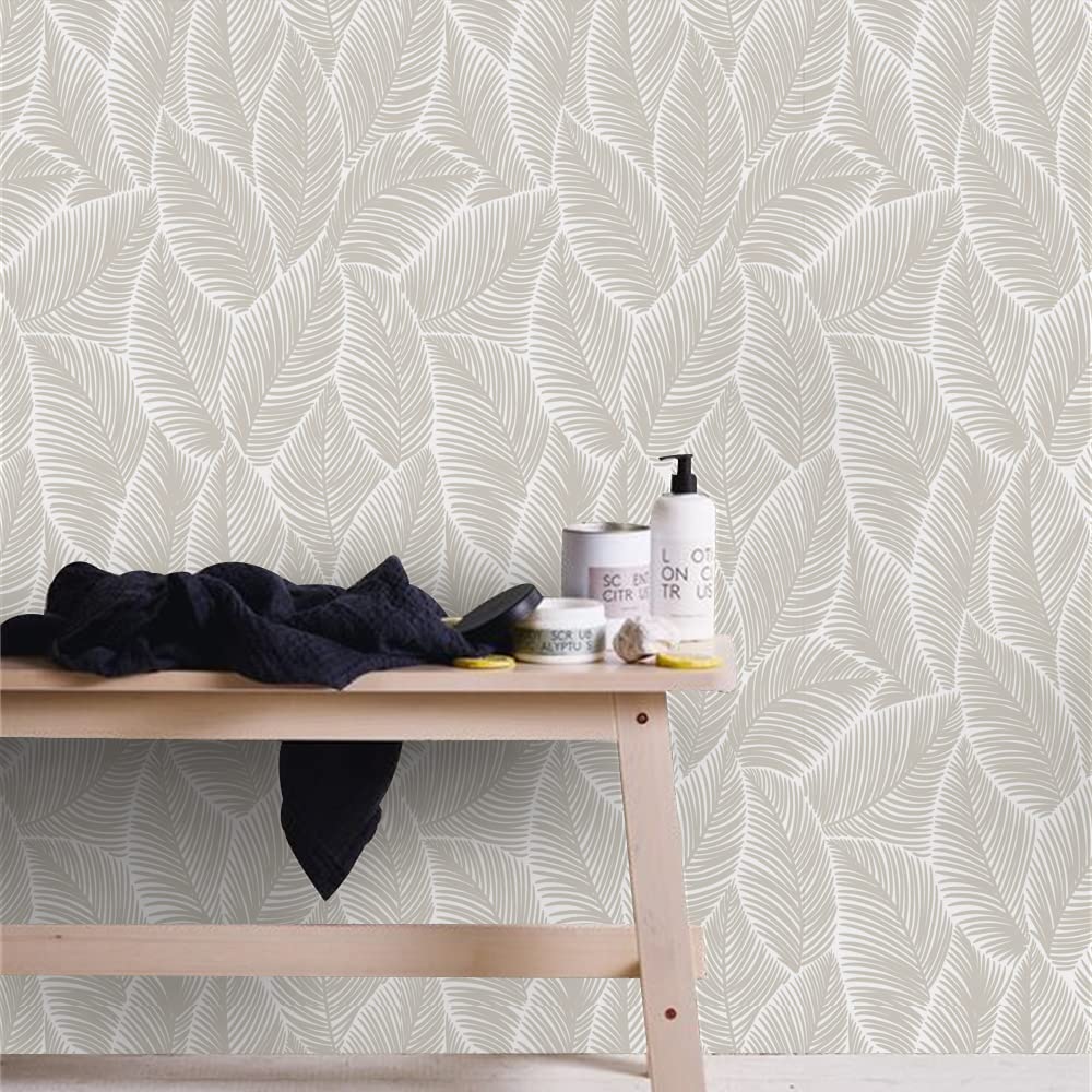 Papier Adhésif pour Meuble Beige Élégant 2 Rouleaux 40x100 cm