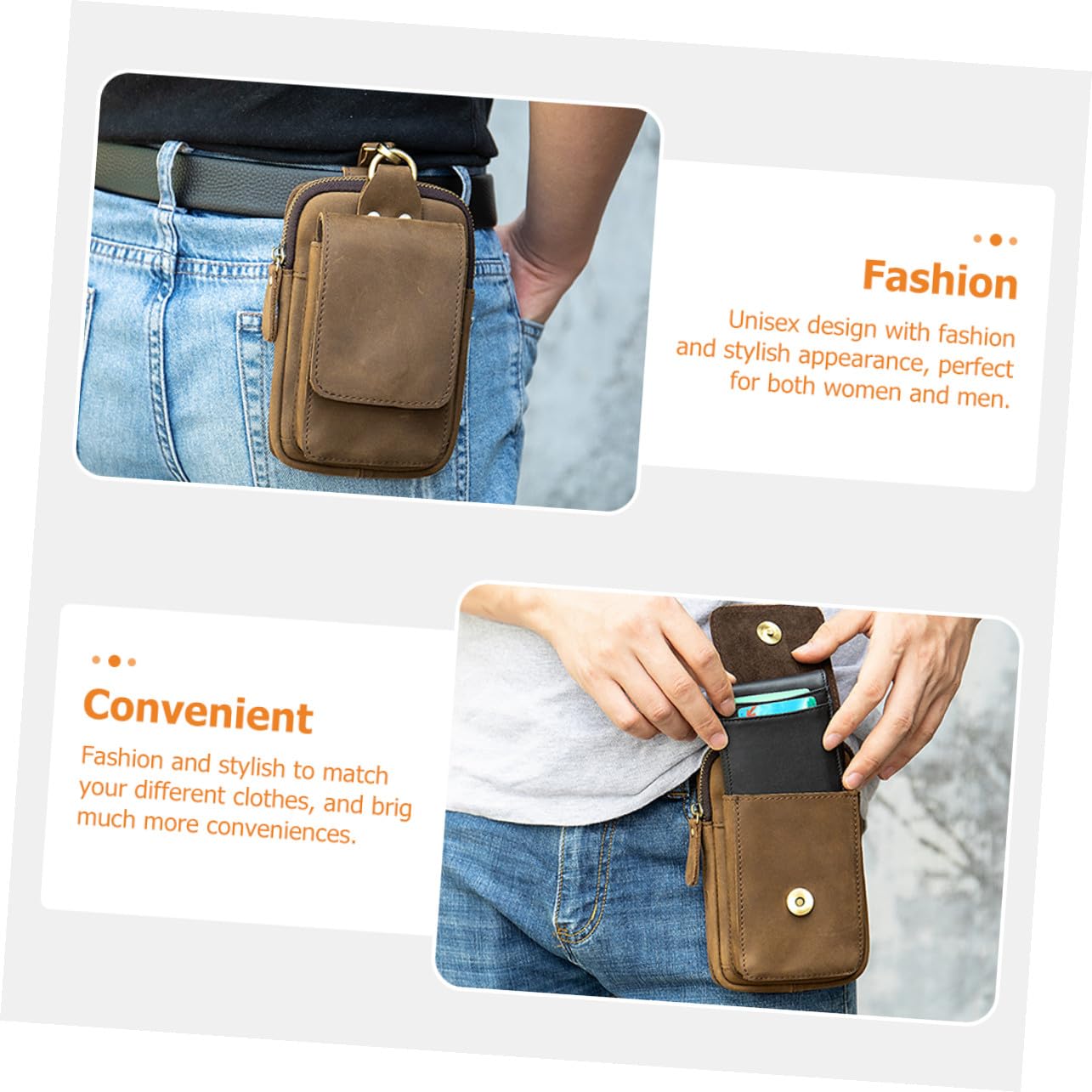 Veemoon Pochette Étanche pour Téléphone Portable Ceinture Compacte et Légère pour Randonnée Camping Activités Plein Air