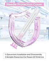 Vista 8 de 100 piezas de accesorios de laboratorio GODCREAT con luer lock de 18Ga y aguja de 1 pulgada, paquete individual estéril para medición científica