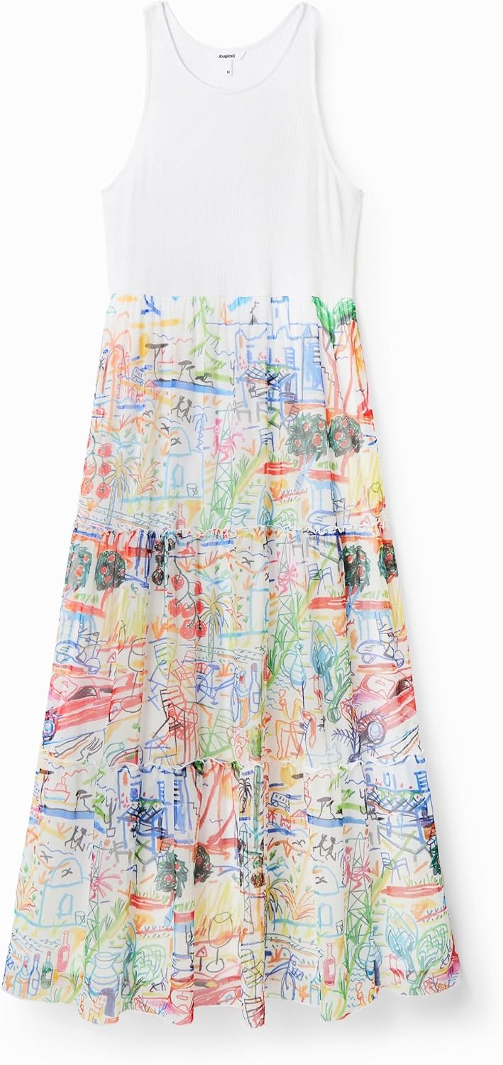 Desigual Women's Vest_quatro 1000 Dress (pack of 1)