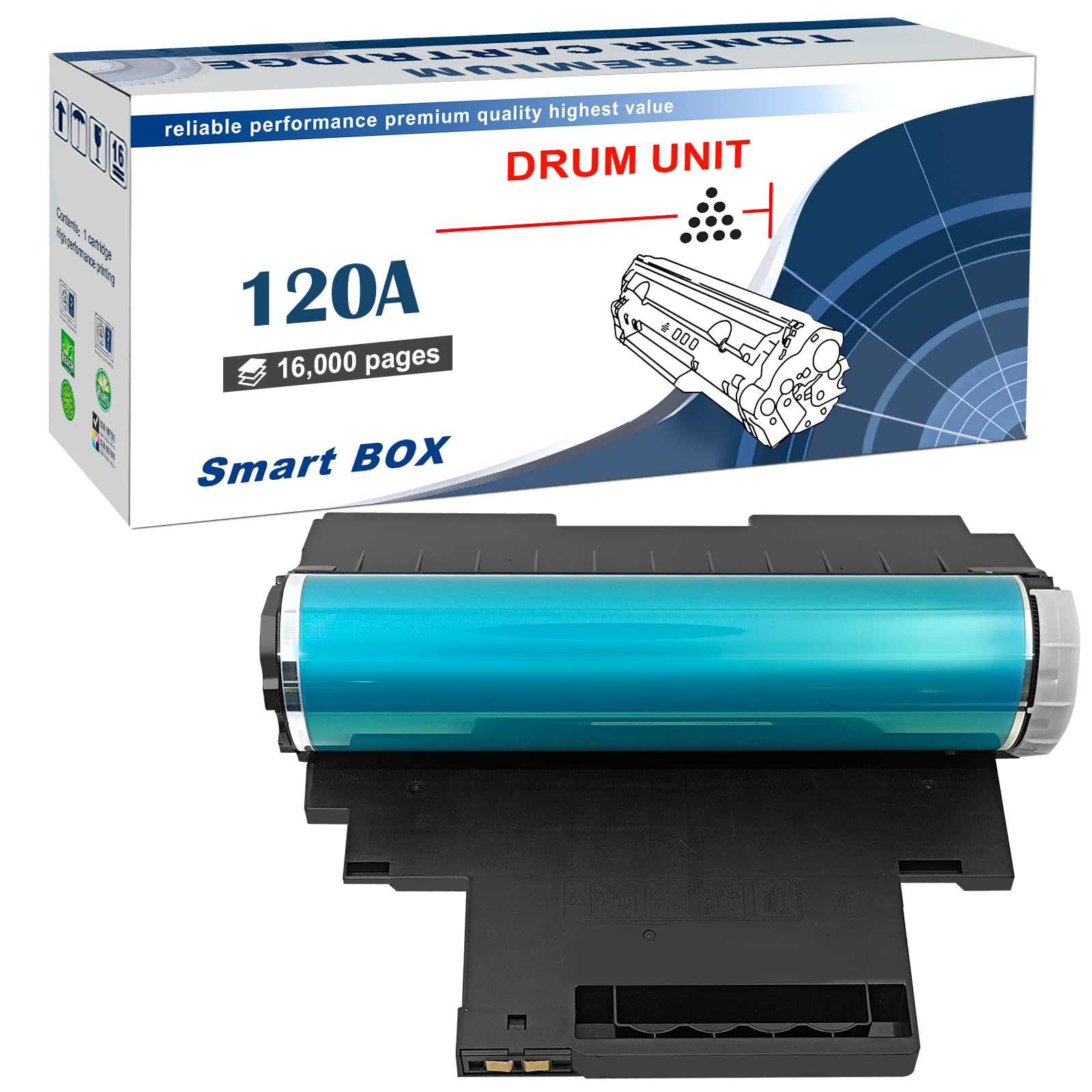 120A W1120A Tamburo Compatibile per HP Color Laser 150 150a 150nw MFP 170 178 178nwg 179 179fng 179fnw 179fwg Stampanti Alta Resa 16000 Pagine
