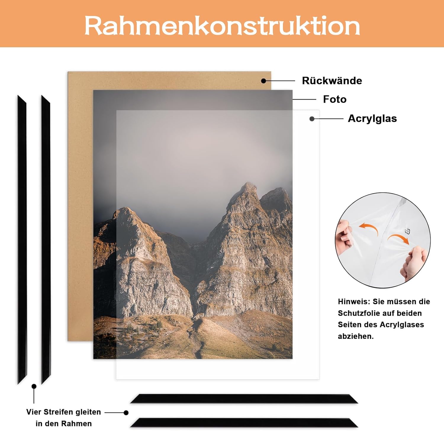 Képkeretek különféle helyeken