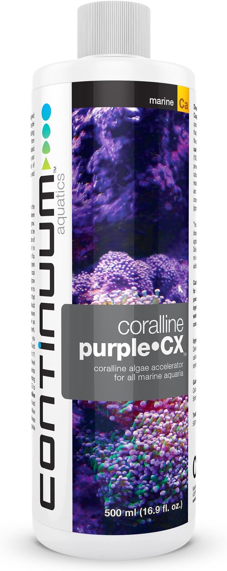 Continuum Aquatics ACO30676 Coralline Purple for Aquarium, 16.9-Ounce (QPCX500), 500-ml