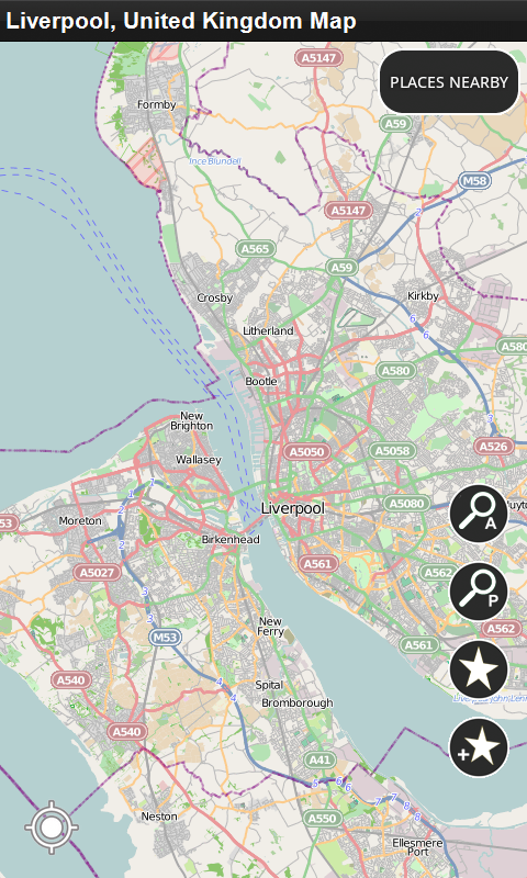 Liverpool, United Kingdom - Offline Map - App on Amazon Appstore
