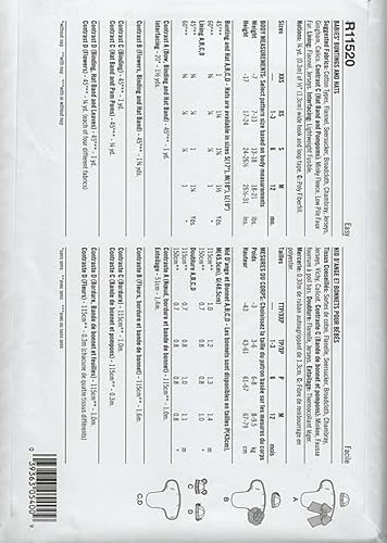 Miniatura 2 de Simplicity by Diseño Patrón de costura R11520 Babies" Buntings y sombreros