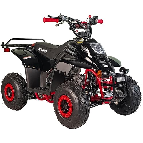 X-PRO 110cc ATV Quad 110cc 4 Wheeler ATVs,Black