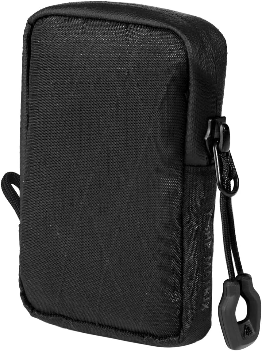 Mens Wallets,Portable Card Wallet For Men - Small and Exquisite Keychain Wallet,Coin Purse for Men and Women to Travel Suitable for Storing Keys,Cards and Cash(Black)