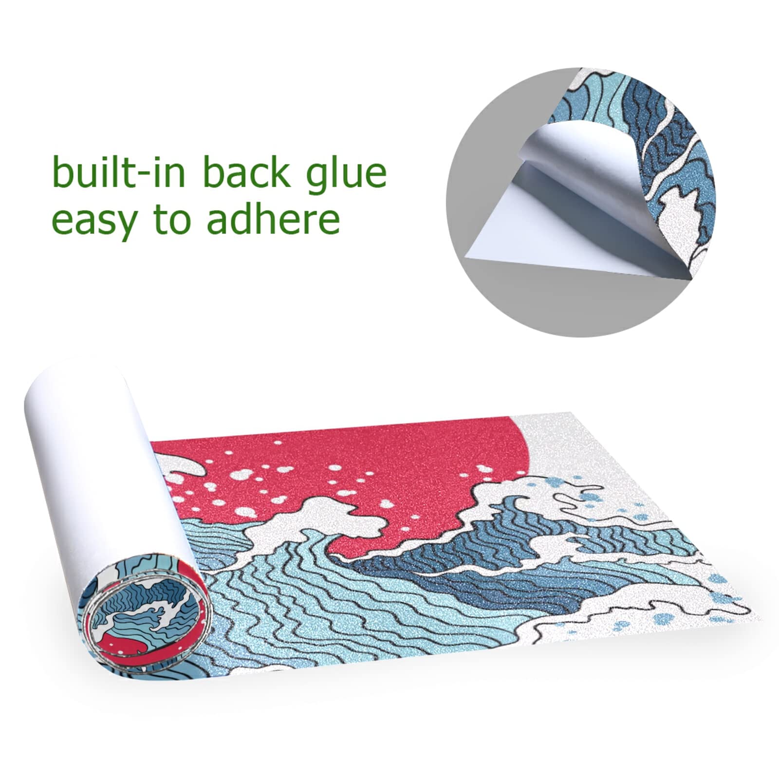 oceanさん専用 Amazon.com: Japan Sea Ocean Wave Sun Skateboard Grip Tape Sheet