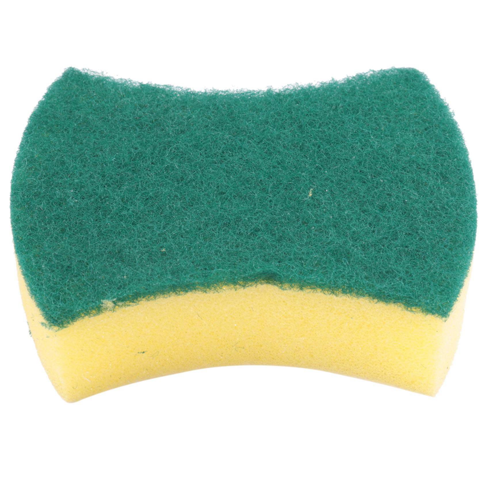 180 PZ Multi-Purpose Doppio Spugna Spugne Abrasive Piatto di Lavaggio Scrub Spugna Macchie Rimozione di Pulizia Scrubber Brush per Cucina Garage Bagno